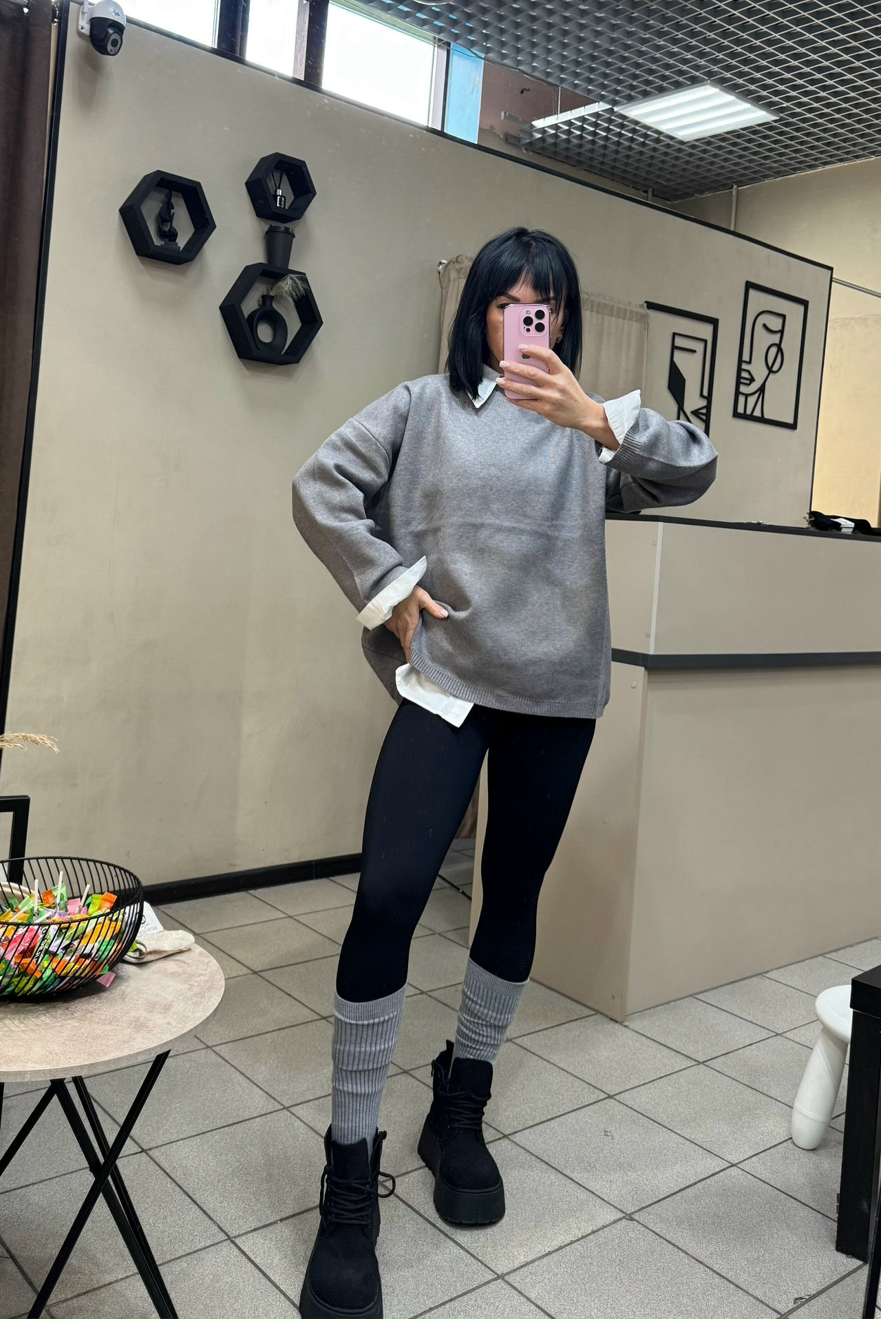 Женская одежда на модели